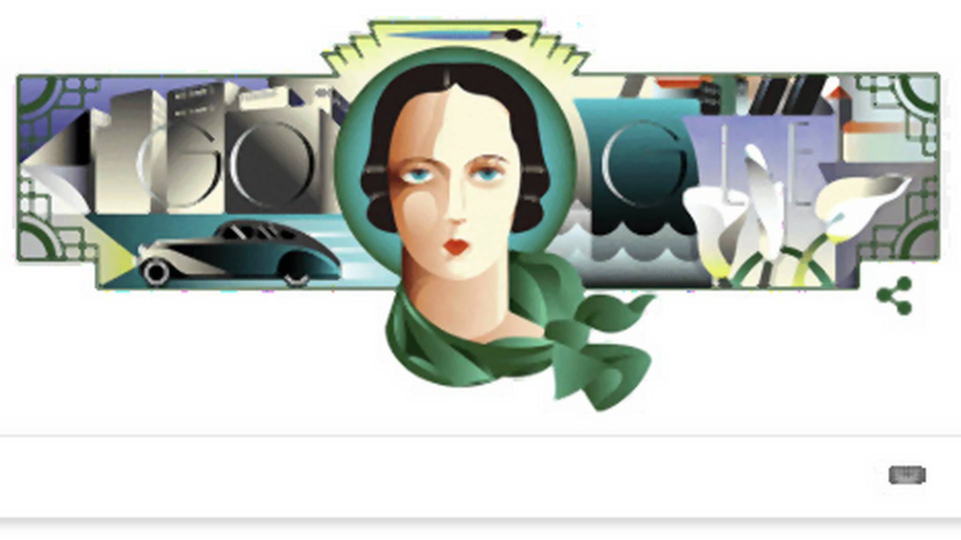 Tamara Łempicka bohaterką Google Doodle