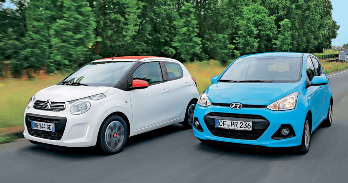 Citroen C1 kontra Hyundai i10 małe auta, duże różnice