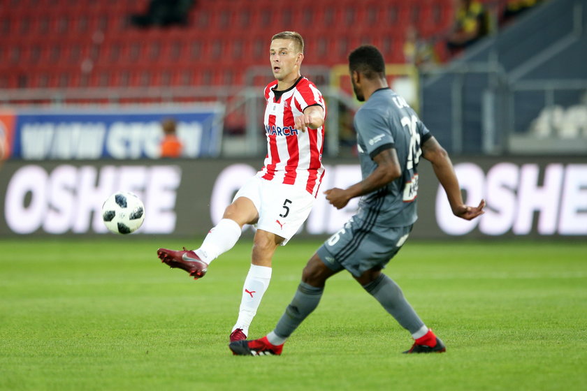 Pilka nozna. Ekstraklasa. Cracovia Krakow - Legia Warszawa. 02.09.2018