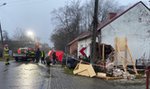 Tragedia pod Namysłowem. 37-latek wjechał w dom 