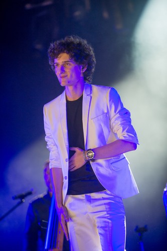 Dawid Podsiadło podczas występu na Open'erze w Gdyni