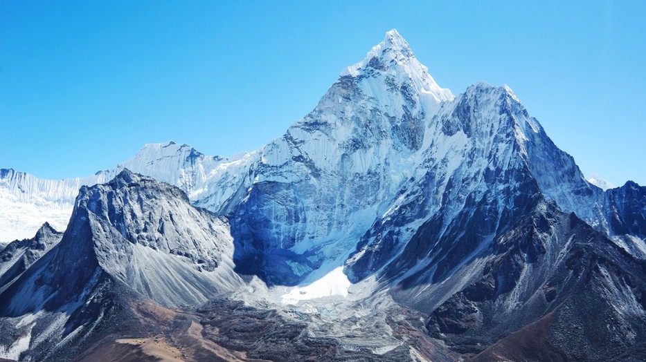 A Mount Everest 8848 méter magas / Fotó: Shutterstock