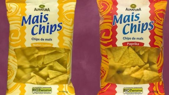 Alnatura Kukorica chips, termékvisszahívás, Nébih, kukorica chips
