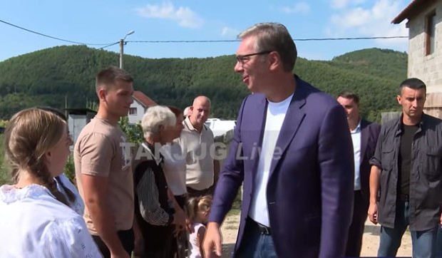 Aleksandar Vučić obilazi Raški okrug