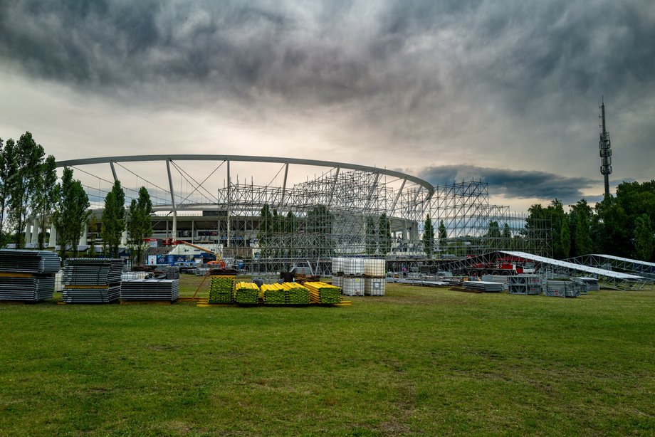 Festiwal nie ruszył, instalacje trzeba rozbierać