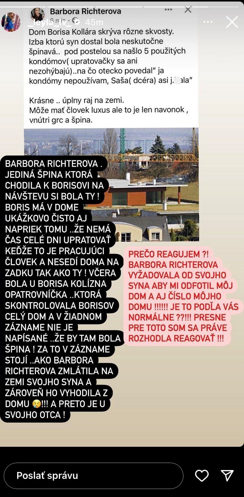 Reakcia na seba nenechala dlho čakať.