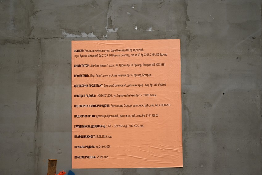 Gradilište kod Čuburskog parka