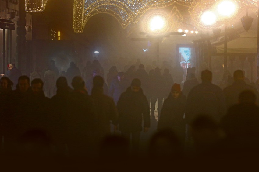 Tokom prošle godine prekomerno zagađen vazduh bio je u 13 gradova Srbije