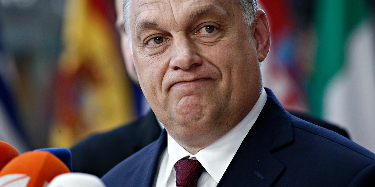 Premier Węgier Victor Orban. 