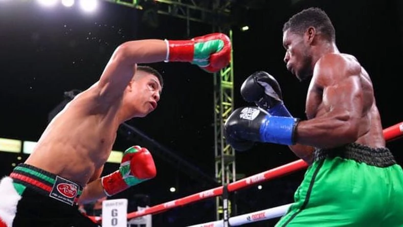 Ghanaian boxer Patrick Allotey visits hospital after losing boxing fight