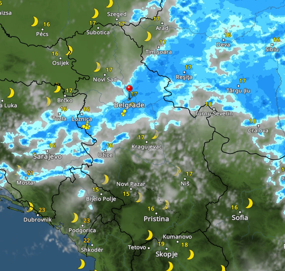 Nevreme u 23h