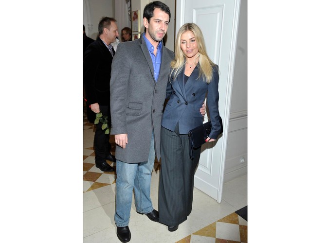 Tancerka Ewa Szabatin z partnerem