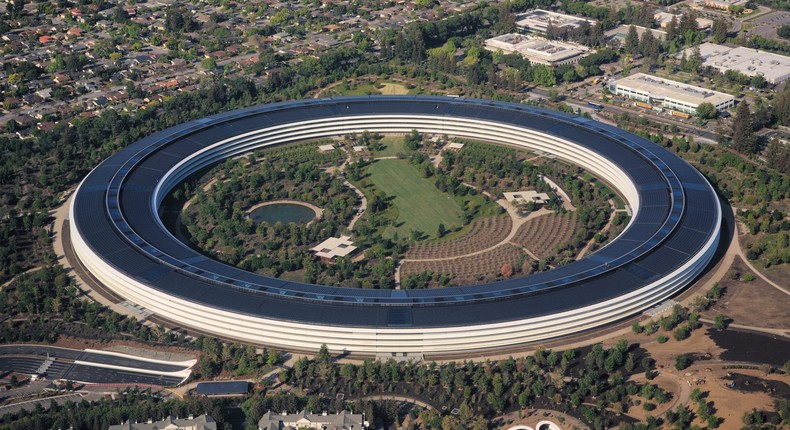 apple park apple spaceship campus