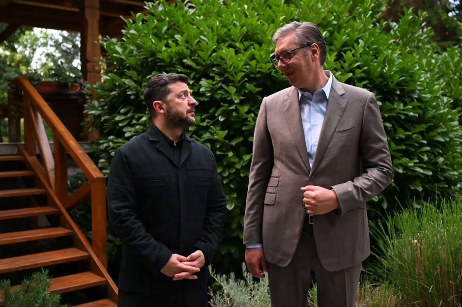 Aleksandar Vučić Volodimir Zelenski