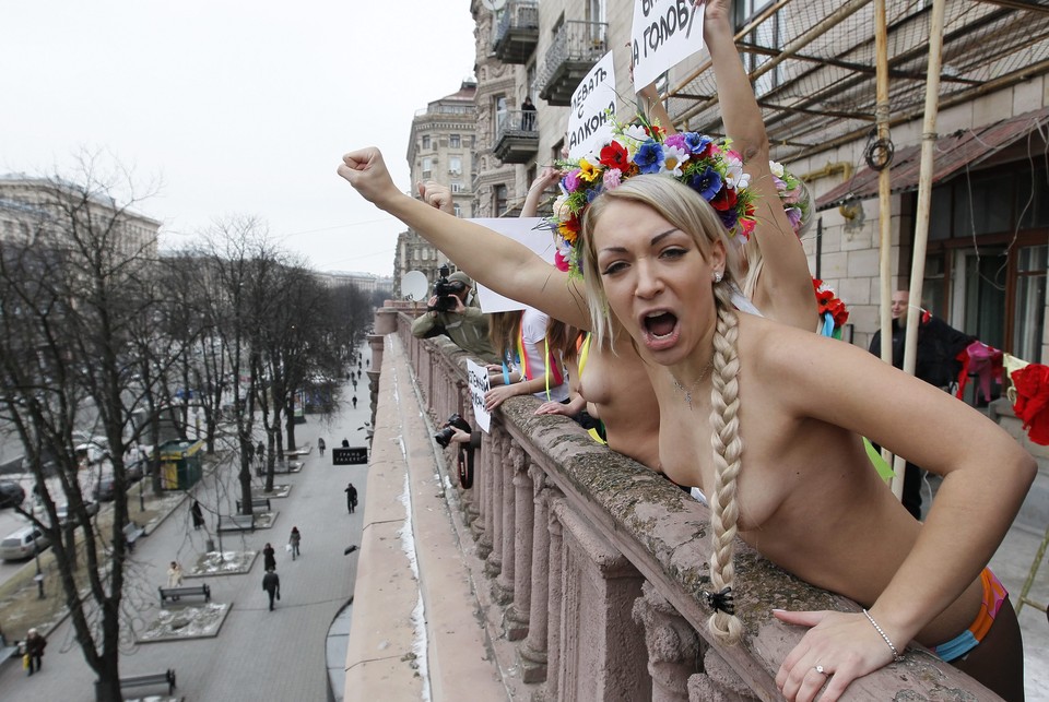 UKRAINE FEMEN PROTEST