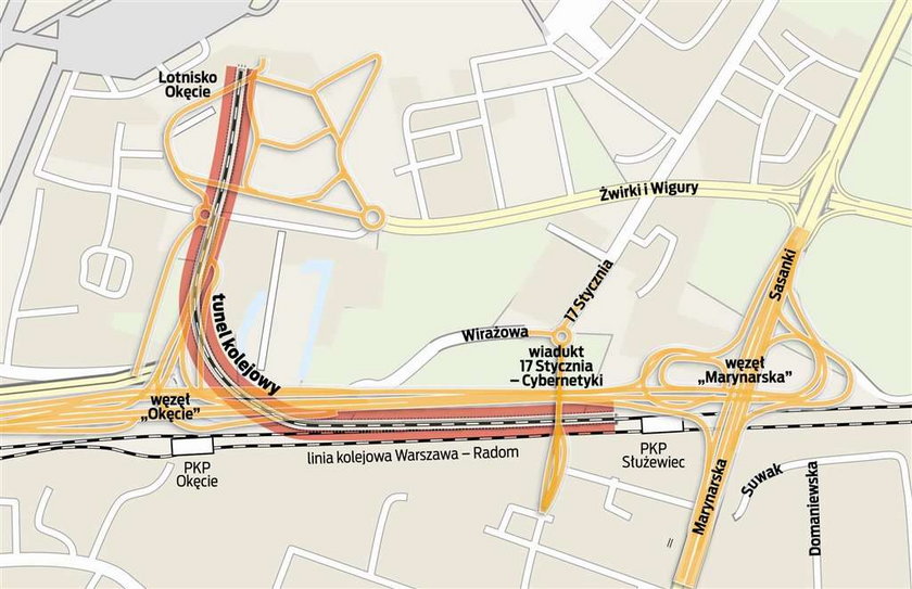 Ten tunel połączy Śródmieście z lotniskiem