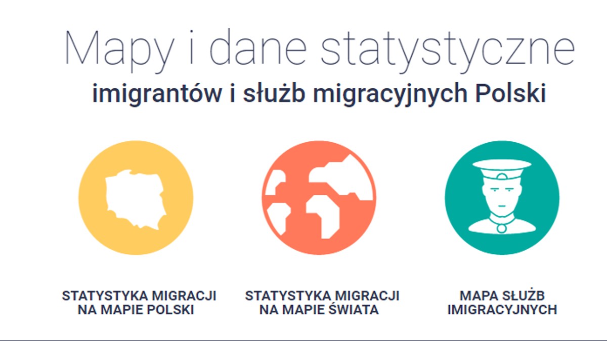 Szczegółowe statystyki z zakresu legalizacji pobytu i udzielania cudzoziemcom ochrony międzynarodowej oraz mapa polskich służb migracyjnych dostępne są na uruchomionym właśnie portalu migracje.gov.pl. Za codzienną aktualizację danych, map i wykresów odpowiada rządowy Urząd ds. Cudzoziemców.