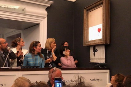 Nabywca zniszczonego obrazu Banksy'ego obstaje przy zakupie