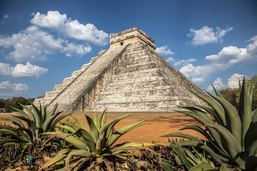 Chichén Itzá – prekolumbijskie miasto założone przez Majów na półwyspie Jukatan