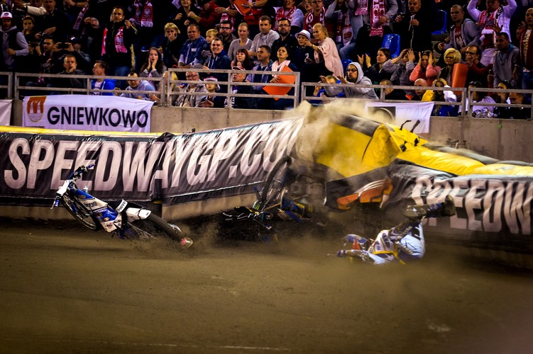 Jason Doyle roztrzaskał się na podczas żużlowego Grand Prix w Toruniu