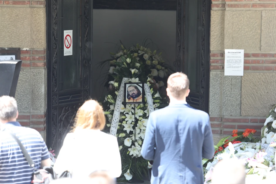 Sahrana Vidoja Ristovića 