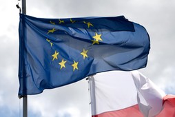 flaga ue polski unia europejska flagi 