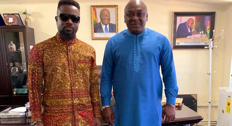 Sarkodie and Carlos Ahenkorah