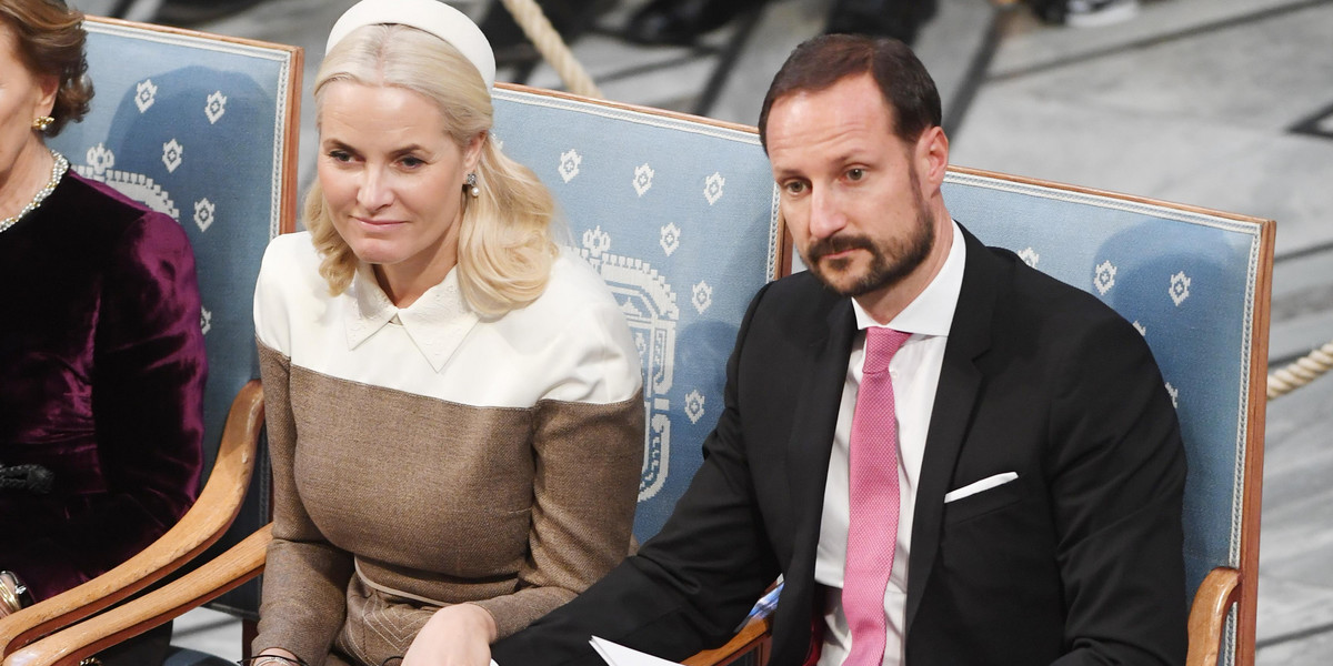 Księżna Mette-Marit i książę Haakon