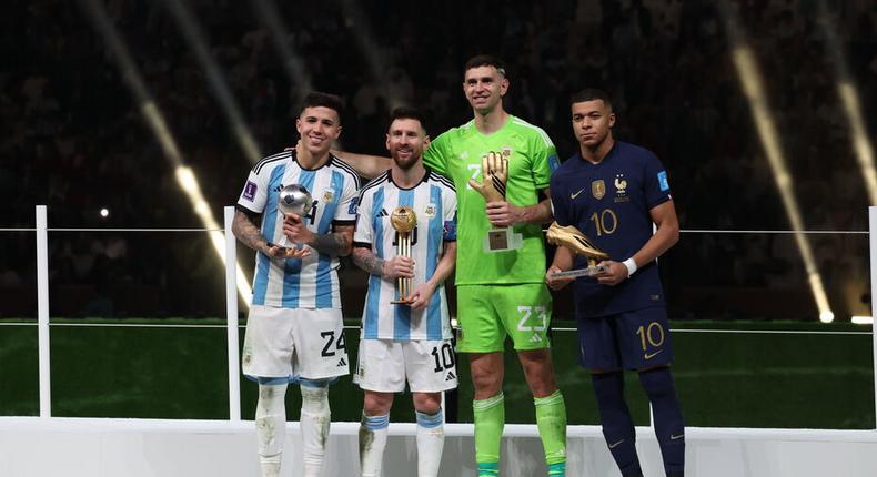 L'argentine à raflé la majorité des distinctions individuelles à la Coupe du Monde 2022