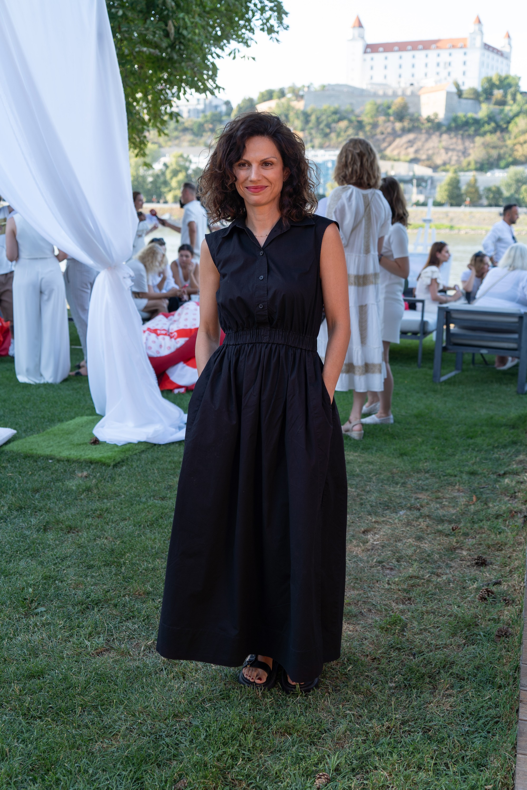 Media párty TV JOJ - herečka Kristína Turjanová.