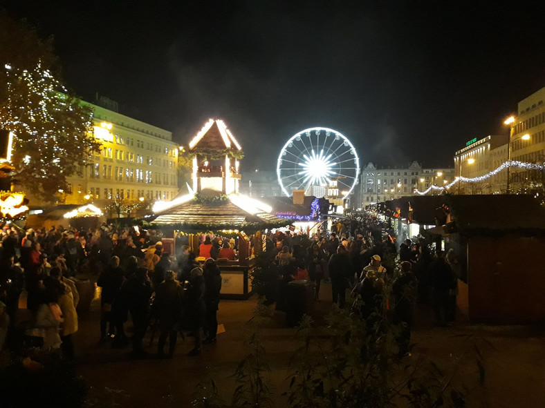 Betlejem Poznańskie na placu Wolności