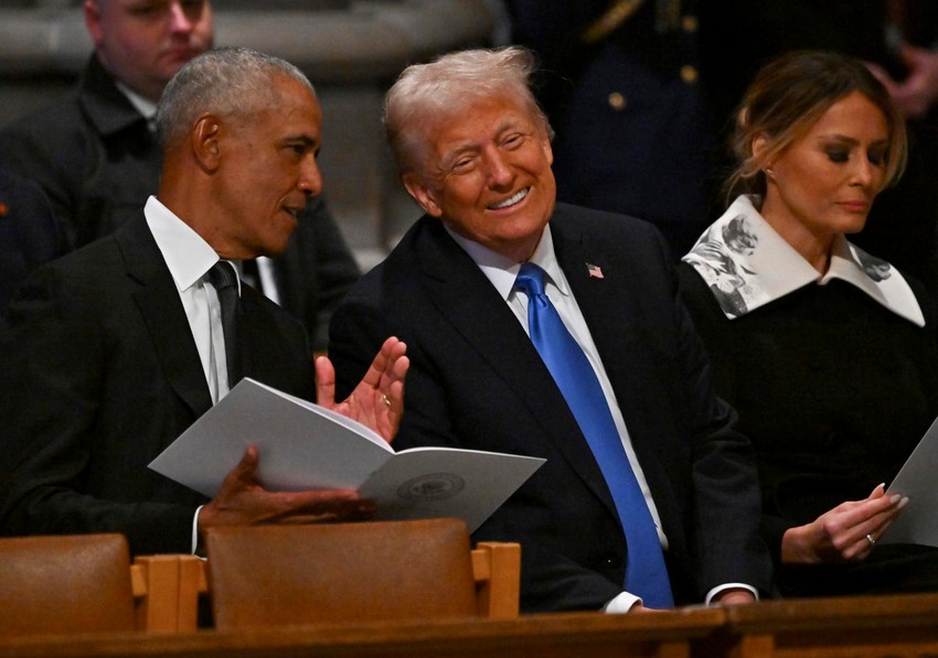 Donald Tramp i Barak Obama 
