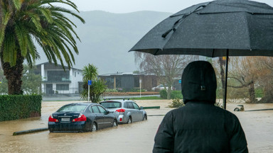 Powodzie w Nowej Zelandii. "Atmosferyczna rzeka" i setki ewakuowanych [GALERIA]