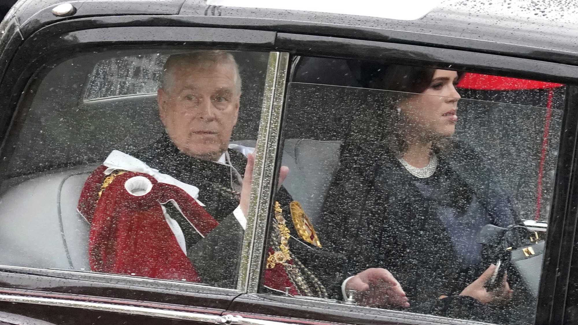 Andrew s princeznou Eugenie.