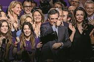 French Presidential Candidate Francois Fillon Holds Election Campaign Event