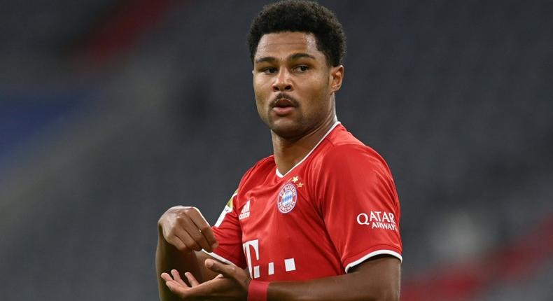 Serge Gnabry netted a hat-trick as European champions Bayern Munich thrashed Schalke in the opening game of the new Bundesliga season on Friday