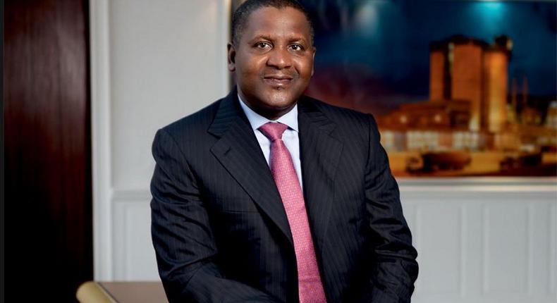 Africa's richest business man, Aliko Dangote