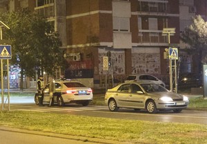 Potera u naselju Liman u Novom Sadu