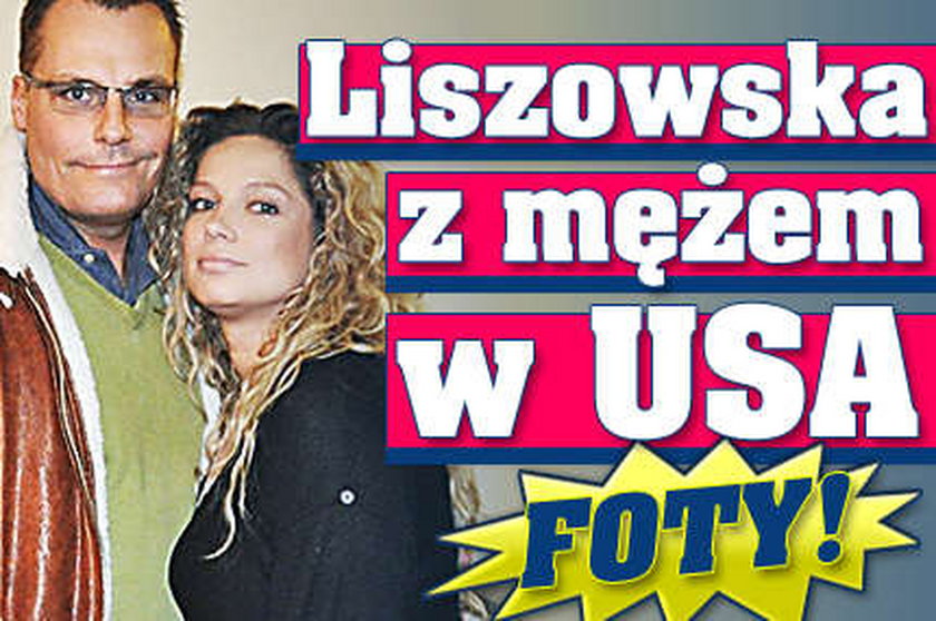 Liszowska z mężem w USA. Zdjęcia!