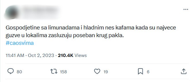 Tvit konobara