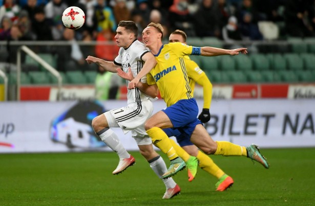 Ekstraklasa: Piąty gol Niezgody. Legia zatopiła Arkę