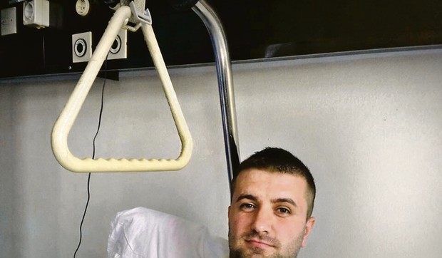 Valjevo Nova ortopedska operacija Nemanja Gajic foto Predrag Vujanac