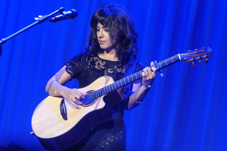 Katie Melua na charytatywnym koncercie w Sali Kongresowej