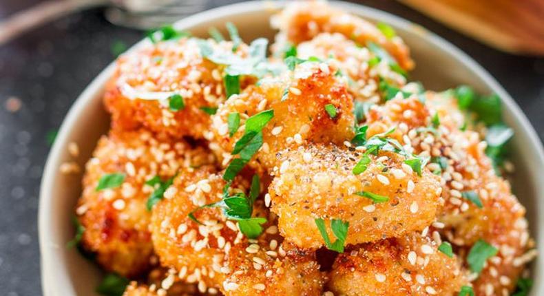 Baked honey garlic chicken