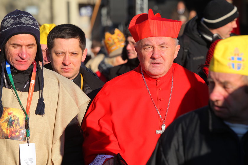 W stołecznym orszaku wziął udział kardynał Kazimierz Nycz