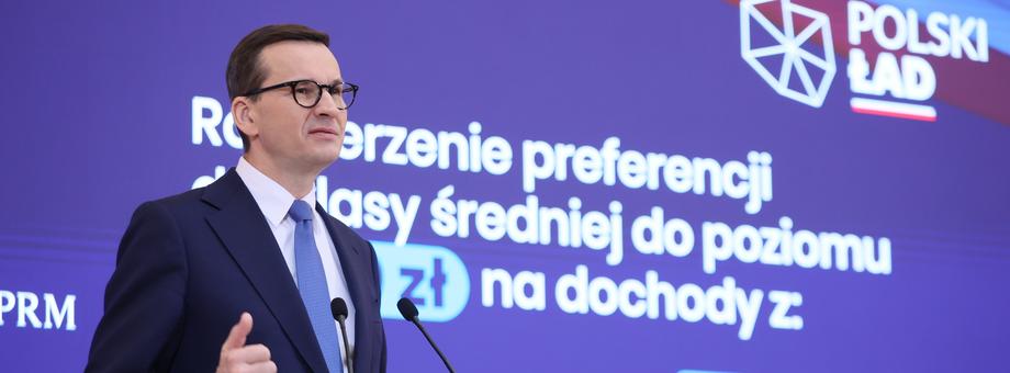 Reformy związane z wprowadzenie Polskiego Ładu były źle przygotowane -  premier wprost przyjmuje, że rozwiązania dotychczasowe dla niektórych mogą być korzystniejsze od Polskiego Ładu i de facto częściowo wycofuje się z niego