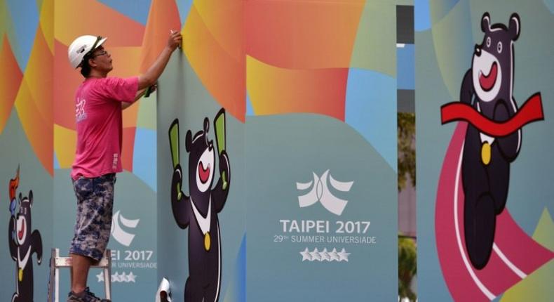 The biennial Summer Universiade will draw more than 7,000 student athletes to Taipei