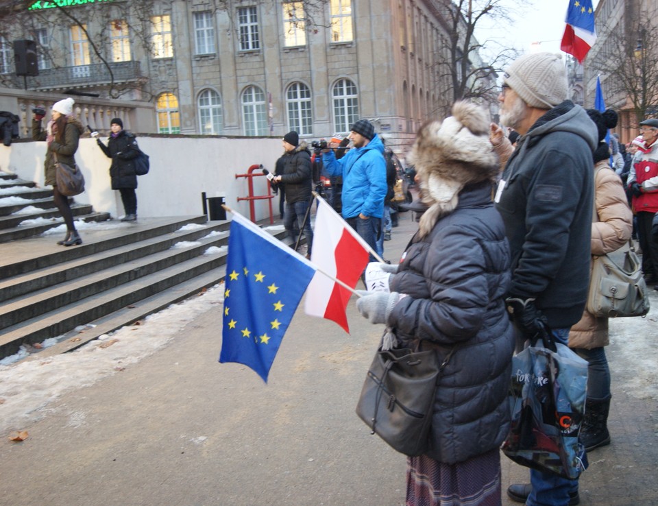 Protest student+-w w Poznaniu, fot. Glanc11