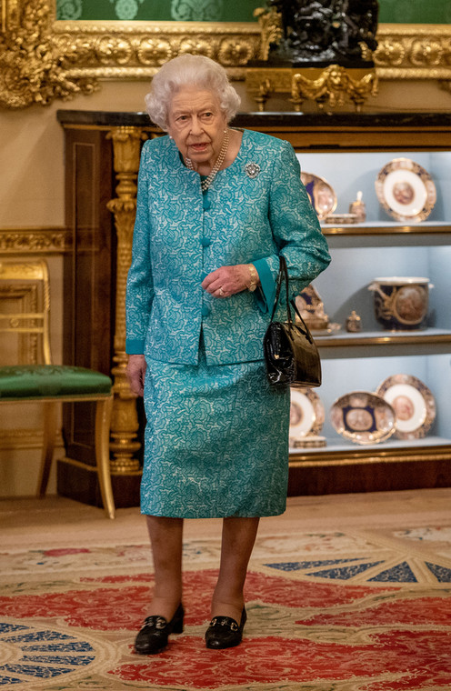 Królowa Elżbieta II w Windsorze, 2021 r.