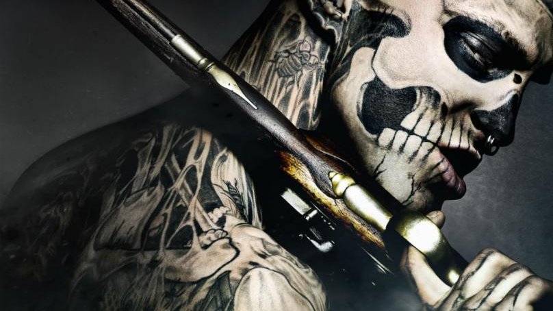 Rick Genest w filmie "47 roninów" 